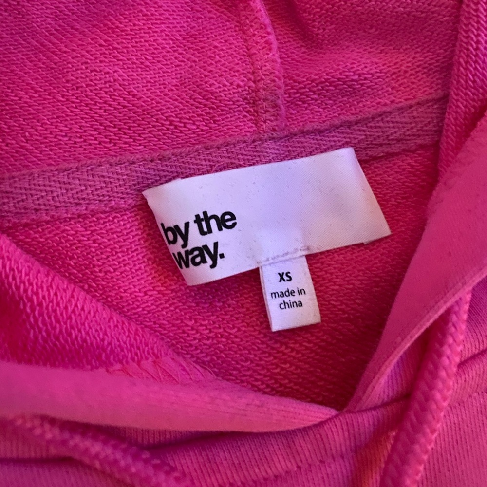 BY THE WAY. COLOUR BLOCK HOODIE - Picture 2 of 3
